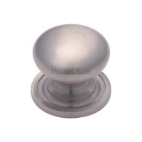 Marcus C2240 38mm Round Cabinet Knob with Rose Satin Nickel 9.62