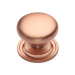 Marcus C2240 38mm Round Cabinet Knob with Rose Satin Rose Gold 9.86