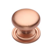 Marcus C2240 38mm Round Cabinet Knob with Rose Satin Rose Gold 9.86