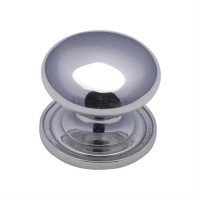 Marcus C2240 48mm Round Cabinet Knob with Rose Polished Chrome £18.40