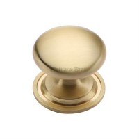 Marcus C2240 48mm Round Cabinet Knob with Rose Satin Brass 19.42