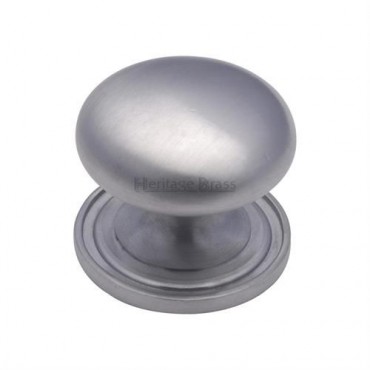 Marcus C2240 48mm Round Cabinet Knob with Rose Satin Chrome