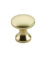 Round Cabinet Door Knob 24mm Brushed Gold TDFK24-BG �1.66