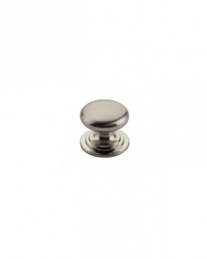 Round Cabinet Door Knob 37mm Brushed Nickel TDFK37-BN