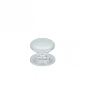 Round Cabinet Door Knob 37mm Matt White TDFK37-MW