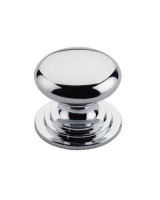 Round Cabinet Door Knob 37mm Polished Chrome TDFK37-CP £3.17