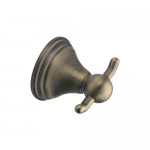 Towel Robe Hook Bathroom Accessory Marcus Cambridge Matt Antique Bronze 8.18