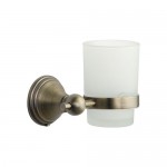 Tumbler Toothbrush Holder Bathroom Accessory Marcus Cambridge Matt Antique Bronze 14.62