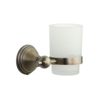 Tumbler Toothbrush Holder Bathroom Accessory Marcus Cambridge Matt Antique Bronze 14.62