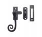 Foxcote Foundries FF82 Curly Tail Casement Fastener Black Antique
