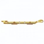 Victorian Casement Stay 300mm Polished Brass M44B 19.89
