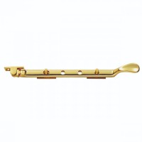 Victorian Casement Stay 300mm Polished Brass M44B 19.26