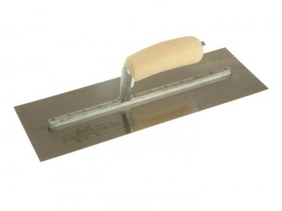 Cement Finishing Trowel Stainless Steel Marshalltown MXS73SS 14 x 4.3/4"