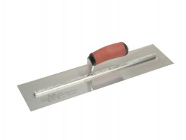 Cement Finishing Trowel Stainless Steel DuraSoft Handle Marshalltown MXS77DSS 18" x 4.3/4" 123.03