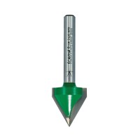 Trend Router Cutter C043Ax1/4TC Chamfer V Groove 60 Degree x 19mm Dia 32.32