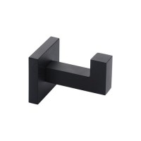 Towel Robe Hook Bathroom Accessory Marcus Chelsea Matt Black 10.54