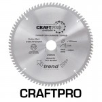 Trend Circular Saw Blade for Aluminium Plastic & Worktops CSB/AP21564 CraftPro TCT 215mm 64T 30mm 50.72