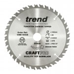 Trend Circular Saw Blade CSB/16036 CraftPro TCT 160mm 36T 20mm 26.21