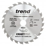 Trend Circular Saw Blade Craft Pro CSB/21036 210mm x 36T x 30mm 30.45