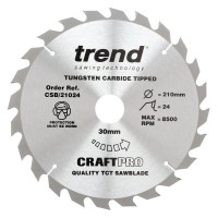 Trend Circular Saw Blade Craft Pro CSB/21036 210mm x 36T x 30mm 30.45