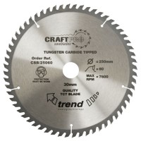 Trend Circular Saw Blade CSB/35064 CraftPro TCT 350mm 64T 30mm 71.00