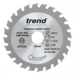 Trend Circular Saw Blade Craft Pro CSB/8524A 85mm x 24T x 15mm 12.33