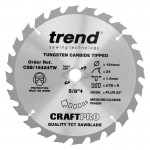 Trend Circular Saw Blade Craft Pro CSB/19024TW 190mm x 24T Wormdrive 25.65