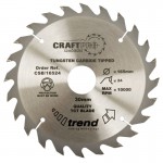 Trend Circular Saw Blade CSB/23524 CraftPro TCT 235mm 24T 30mm 33.38