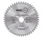 Trend Circular Saw Blade CSB/CC19060 CraftPro TCT Mitre Saw Crosscutting 190mm 60T 30mm 30.80