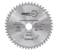 Trend Circular Saw Blade CSB/CC19060 CraftPro TCT Mitre Saw Crosscutting 190mm 60T 30mm 30.80