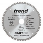 Trend Circular Saw Blade Craft Pro CSB/21072  210mm x 72T x 30mm Schepp 42.81