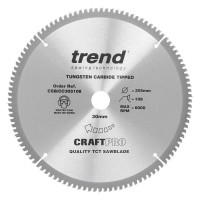Trend Circular Saw Blade CSB/CC305108 CraftPro TCT Mitre Saw Crosscutting 305mm 108T 30mm 84.50