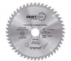 Trend Circular Saw Blade CSB/CC19024 CraftPro TCT Mitre Saw Crosscutting 190mm 24T 30mm 25.67