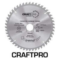 Trend Circular Saw Blade CSB/CC30578T CraftPro TCT Mitre Saw Crosscutting 305mm 78T 30mm 60.76