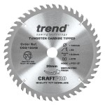 Trend Circular Saw Blade CSB/18548 CraftPro TCT 185mm 48T 20mm 25.52