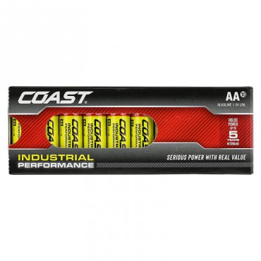 Coast Industrial Batteries Pack of 10 AA