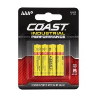 Coast Industrial Batteries Pack of 4 AAA £1.48