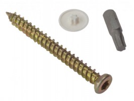 102mm x 7.5mm Concrete Screws Box of 100 9.86