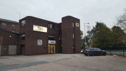 A photo of Cookson Hardware's building in Stockport