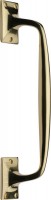 Heritage Brass Offset Pull Handle V1150.310PB 310mm Polished Brass 47.10