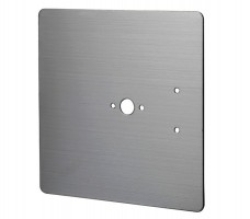 Cubicle Fittings Retro Fit Plates Stainless Steel T201/F5 £9.97