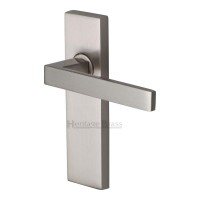 Marcus DEL6030-SN Delta Lever Bathroom Door Handles Satin Nickel £62.11