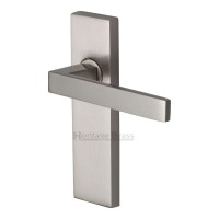 Marcus DEL6000-SN Delta Lever Lock Door Handles Satin Nickel 57.01