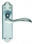 Carlisle Brass Door Handles DL191CP Madrid Lever Latch Polished Chrome 37.71