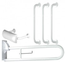 Doc M Low Level Grab Rail Set (3) White 114.85