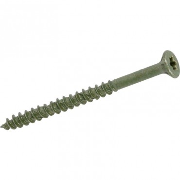 ForgeFast Decking Screws Torx Green 4.5mm x 50mm Tub of 600