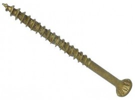 ForgeFast Decking Screws Torx Tan 4.5mm x 50mm Tub of 600 33.31