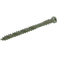 ForgeFast Reduced Head Composite Decking Screws Torx Green 4.5mm x 50mm Tub of 600 33.31