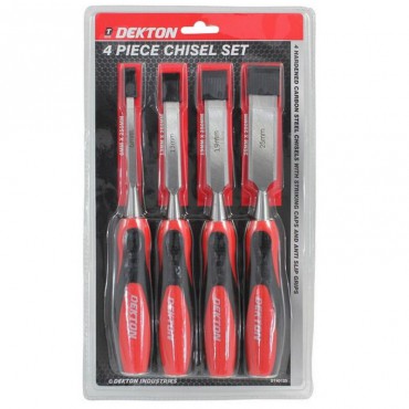 Dekton Wood Chisel Set 4 Piece DT40125