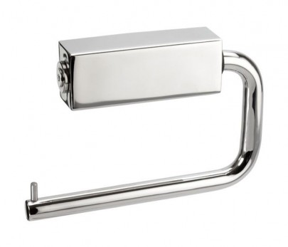 Deluxe Toilet Roll Holder T600P Polished Stainless Steel